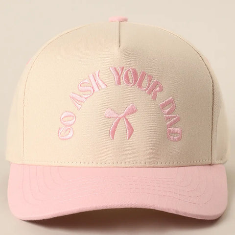 Go Ask Your Dad Trucker Hat