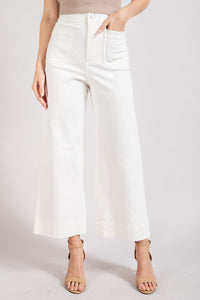 Soft Washed Wide Leg Pants