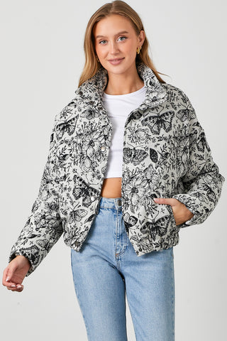 Butterfly Puff Jacket