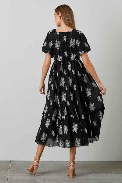 Flower Fields Dress, S-XL