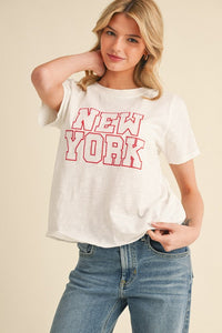 New York to Paris Tee