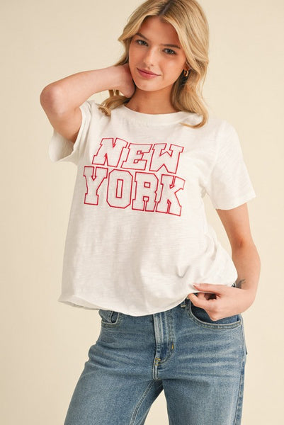New York to Paris Tee