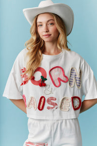 Born + Raised Graphic Top