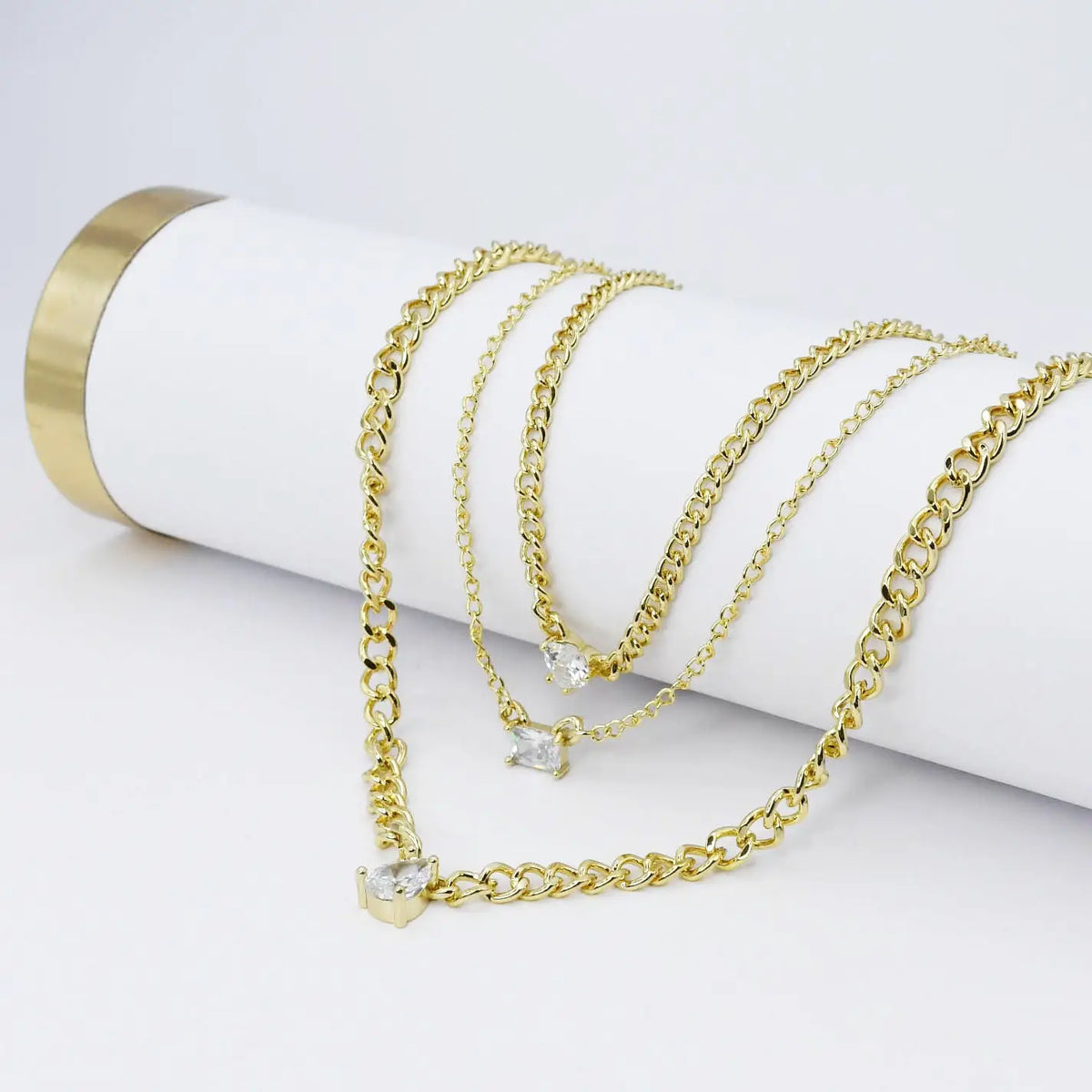Crystal Gleam Necklace