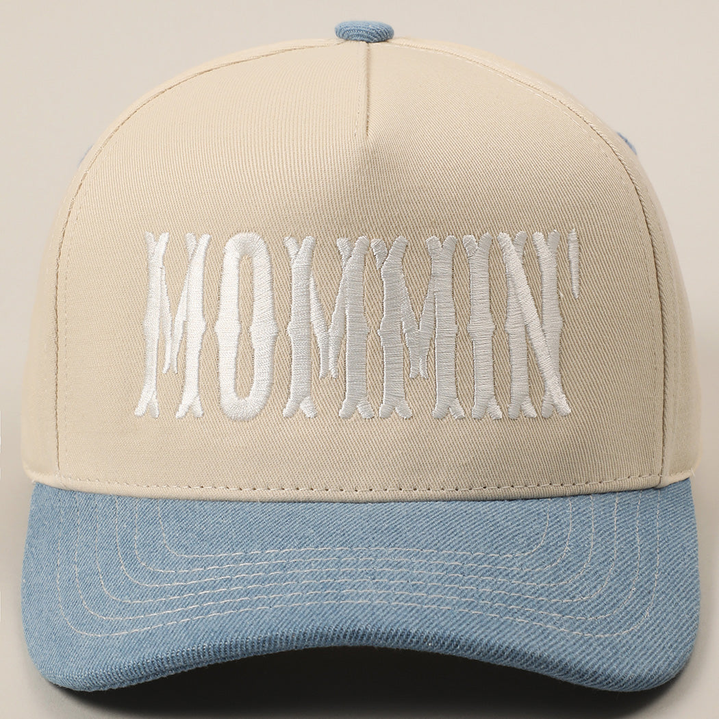 MOMMIN' Embroidered Trucker Hat