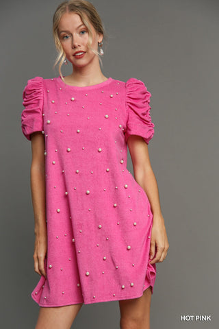 Pink + Pearls Dress