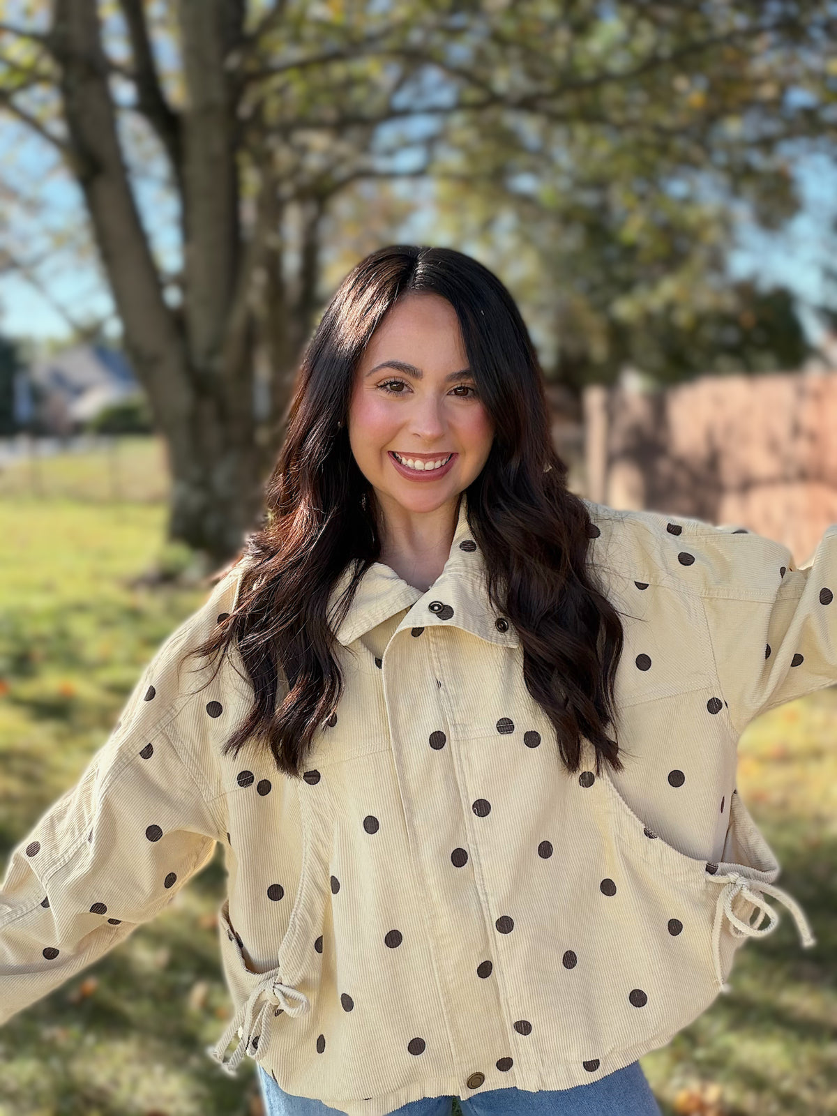 Polly Polka Dot Jacket