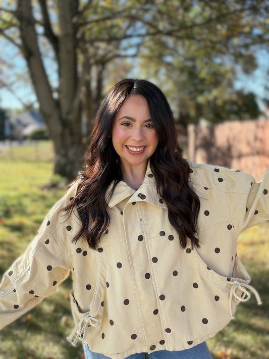 Polly Polka Dot Jacket