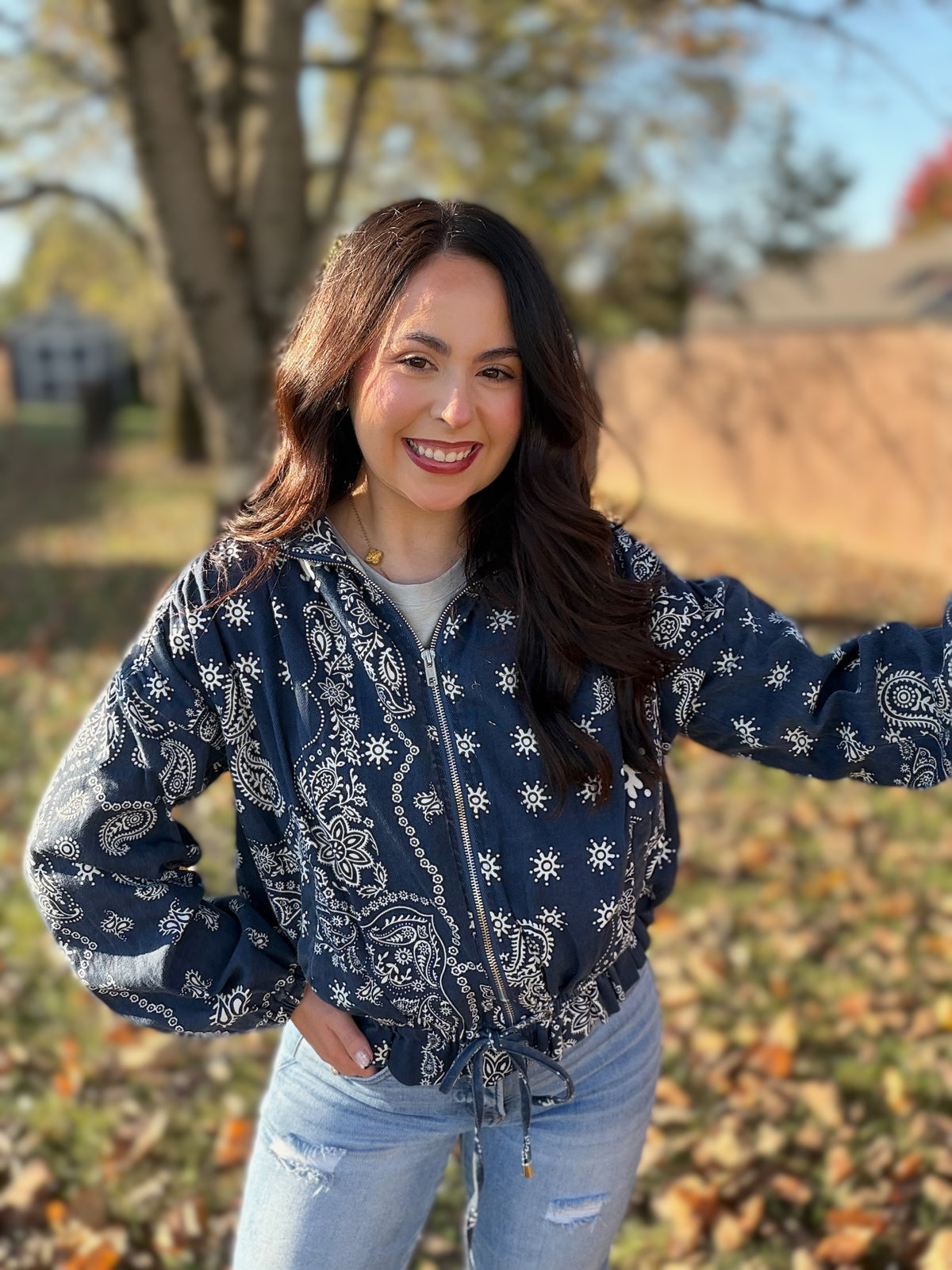 Bandana Blues Jacket