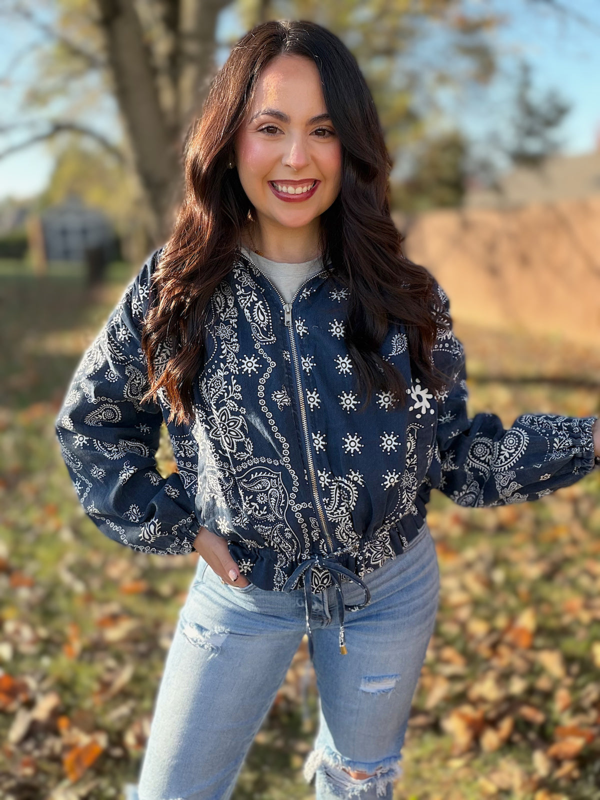 Bandana Blues Jacket