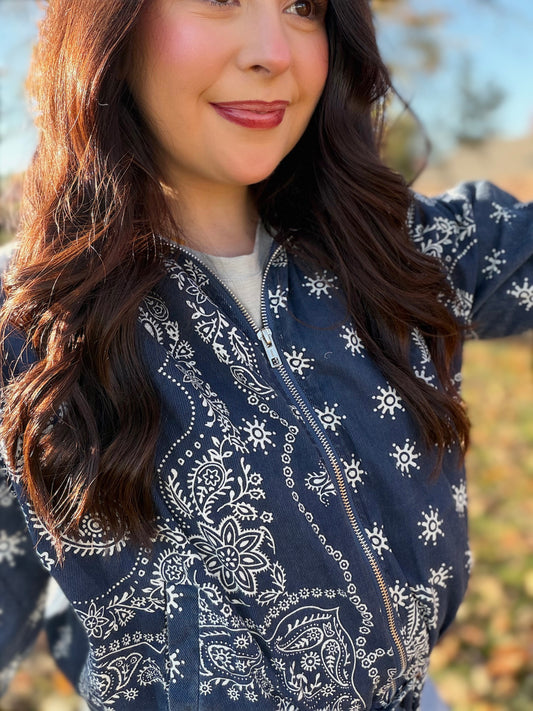 Bandana Blues Jacket