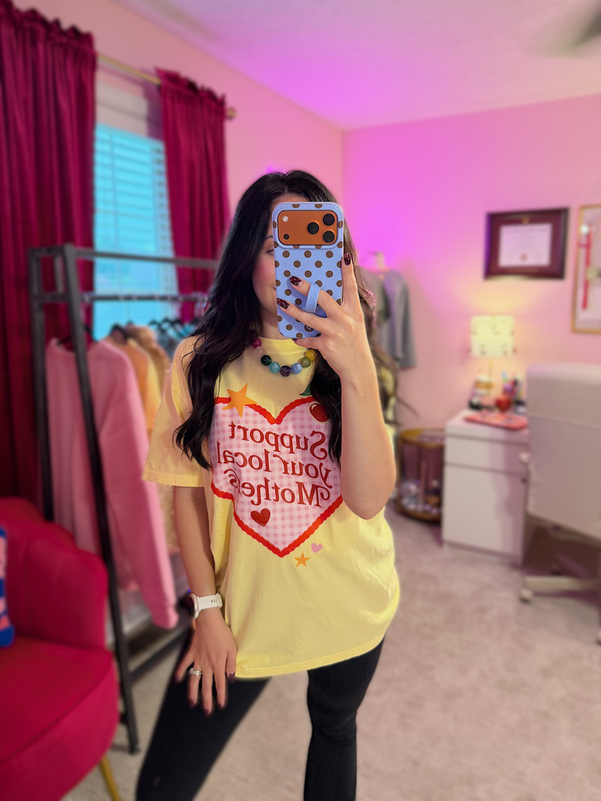 Support Your Local Mothers Graphic Tee