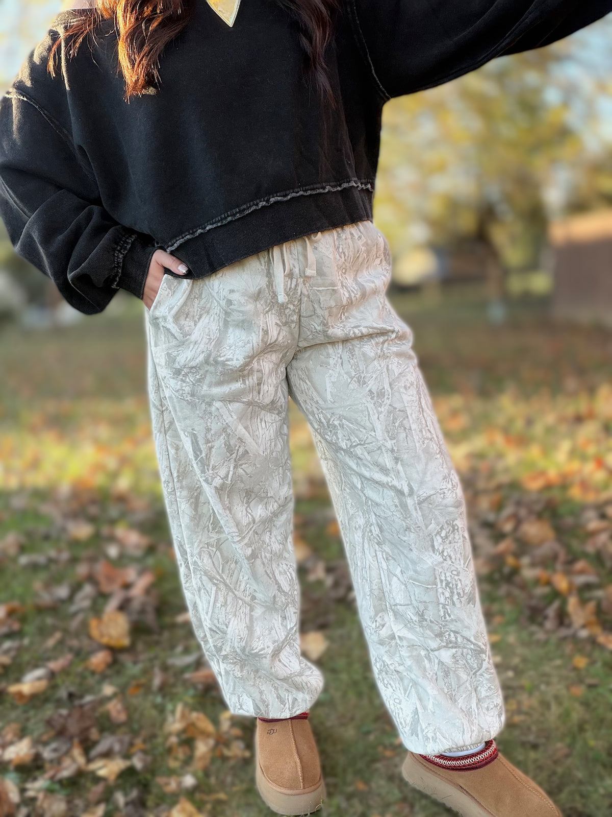 Fall Camo Joggers
