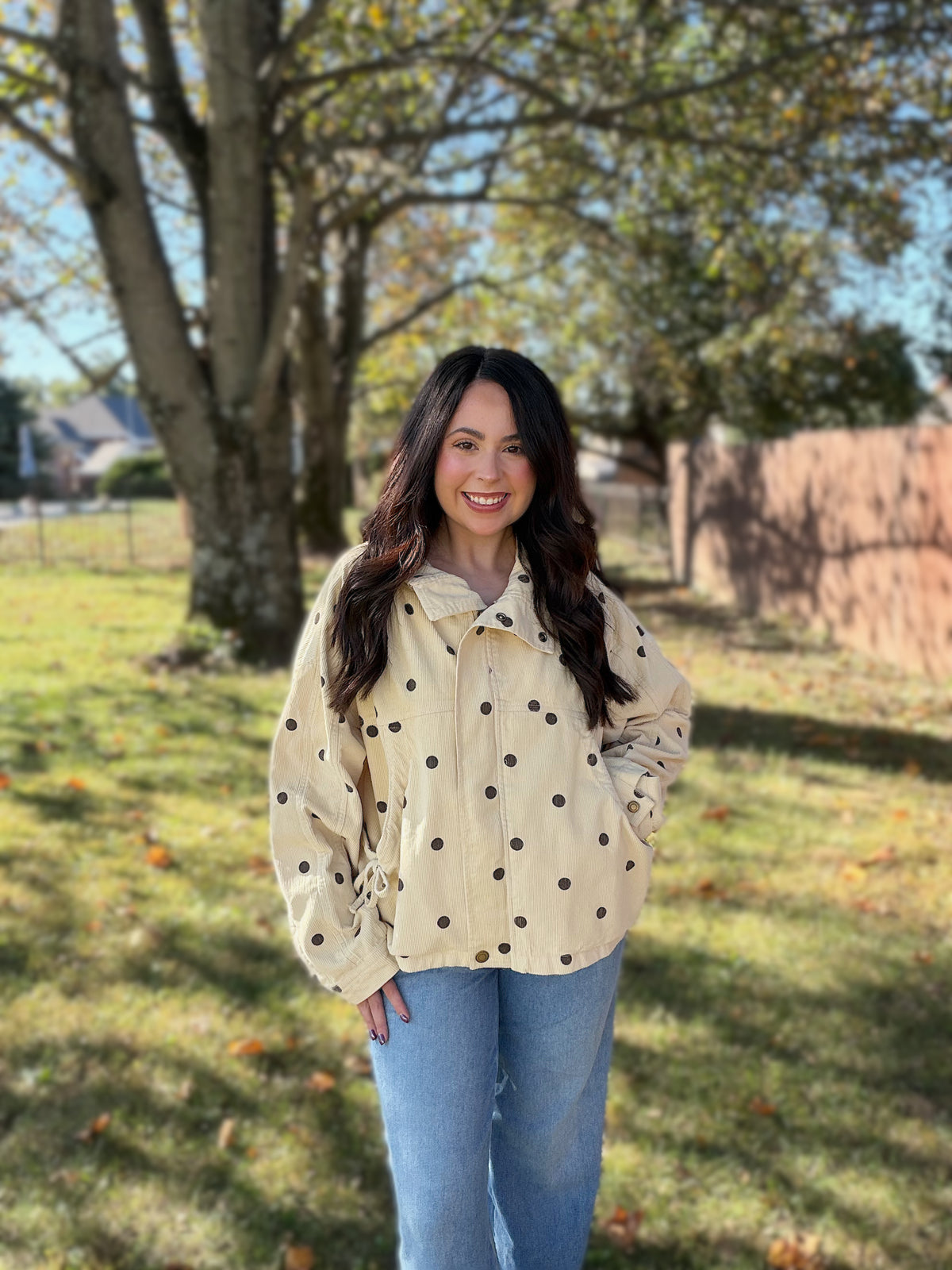 Polly Polka Dot Jacket