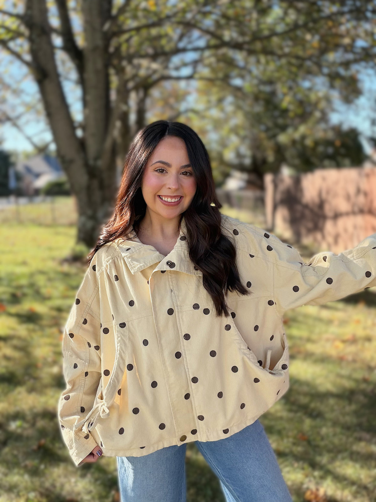 Polly Polka Dot Jacket
