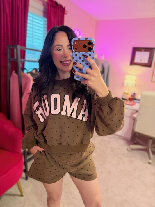 AMOUR Polka Dot Set