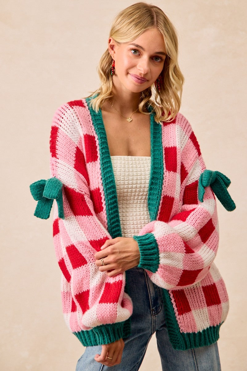 Candy Cane Cardigan