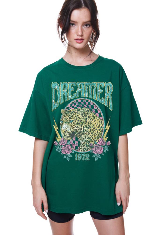 Dreamer Oversized Graphic Tee