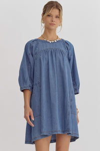 Blue Jean Baby Dress