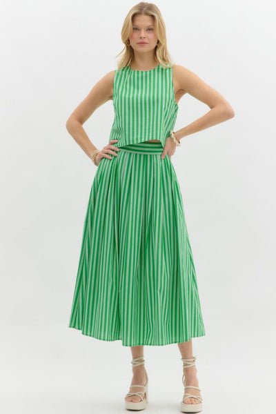 Mint Julep Skirt Set