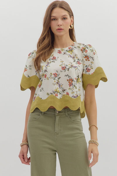 Wild Flowers Top