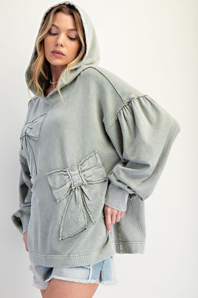Bow Patch Pullover