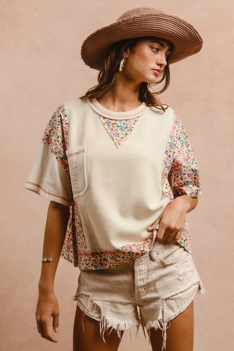 Floral Frenzy Top