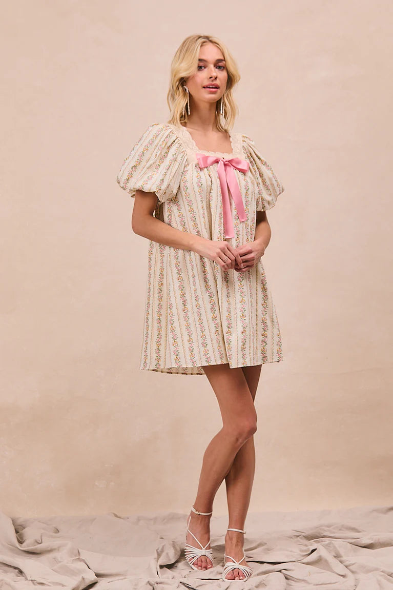 Pink Lace Dress